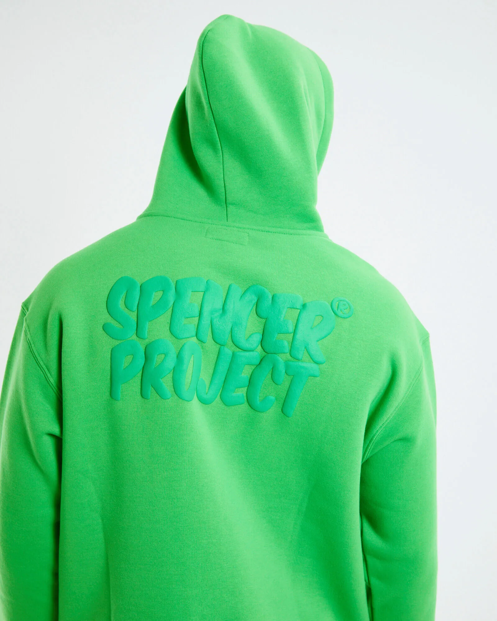 Spencer Project Puffy Hoodie Spruce Green