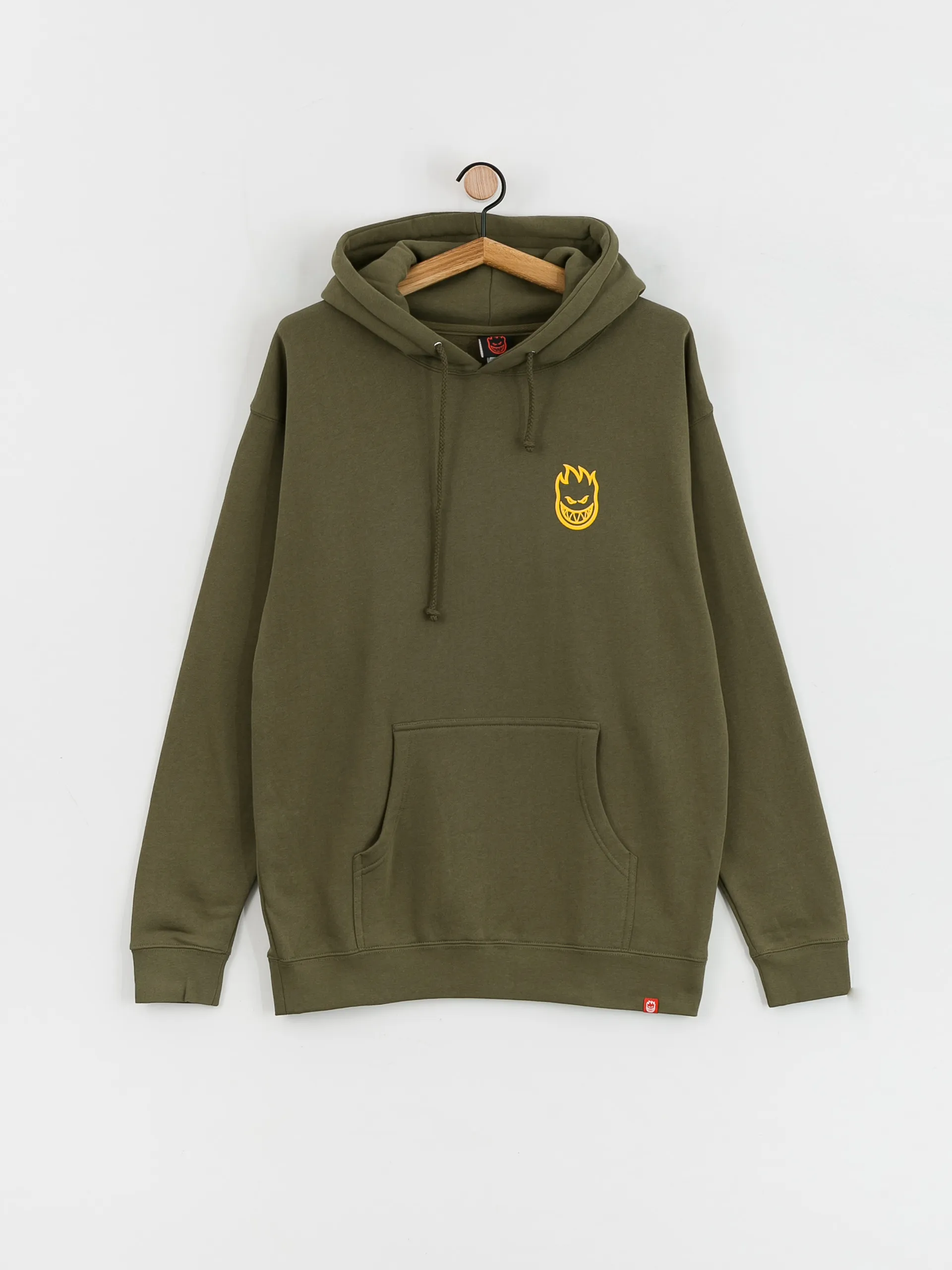 Spitfire Clsc Vortex HD Hoodie (army/gold)