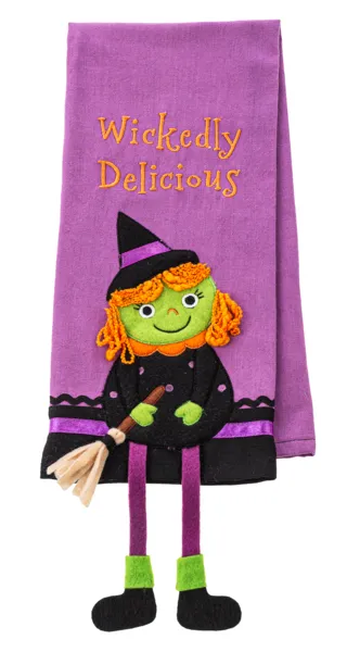 Spooky Kitchen - Dangle Leg Tea Towels