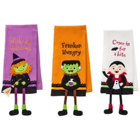 Spooky Kitchen - Dangle Leg Tea Towels