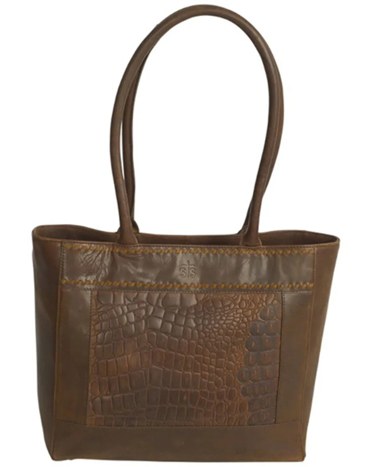 STS Ranchwear By Carroll Women's Catalina Crocodile Print Tote