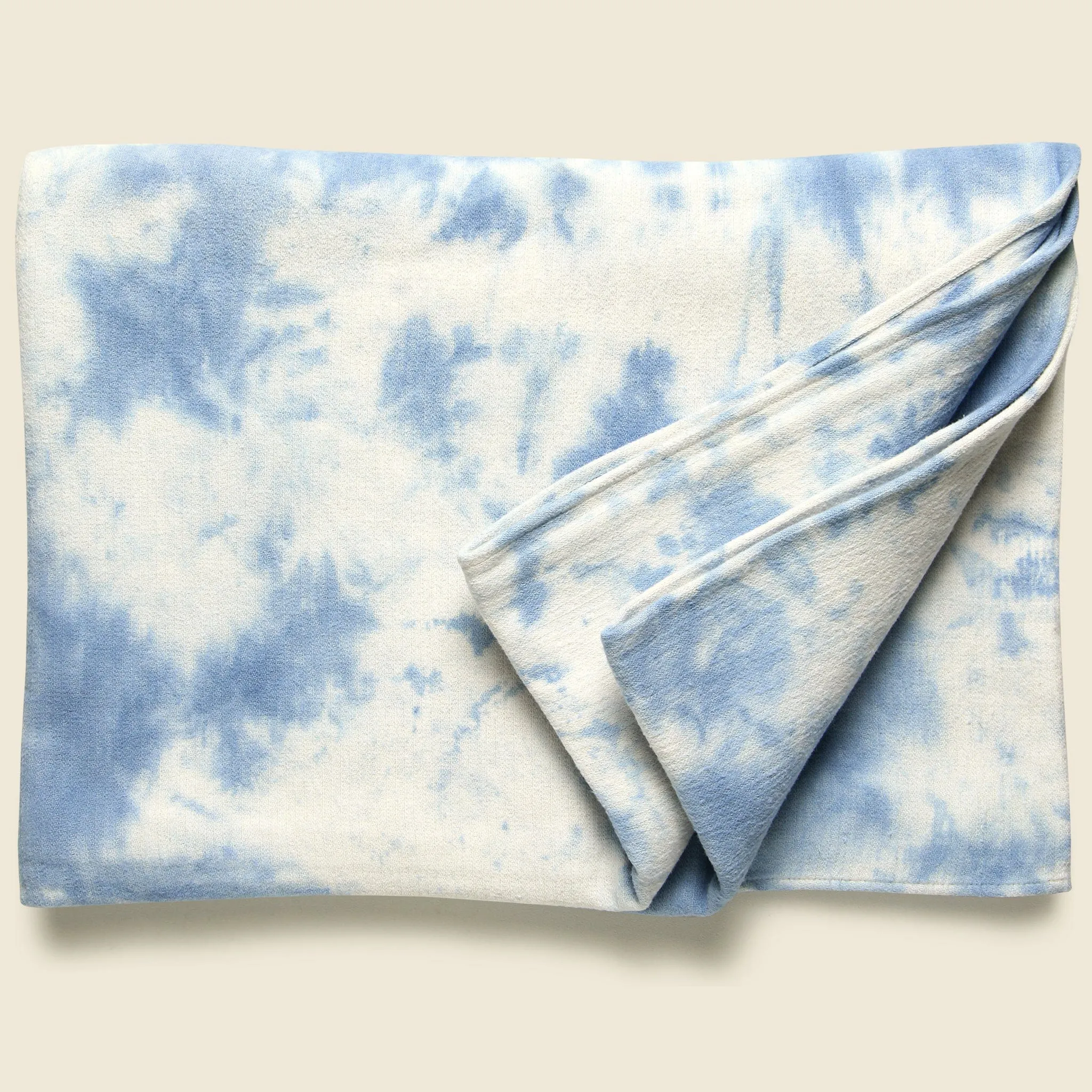 Tie-Dye Blanket - Pacific Mist