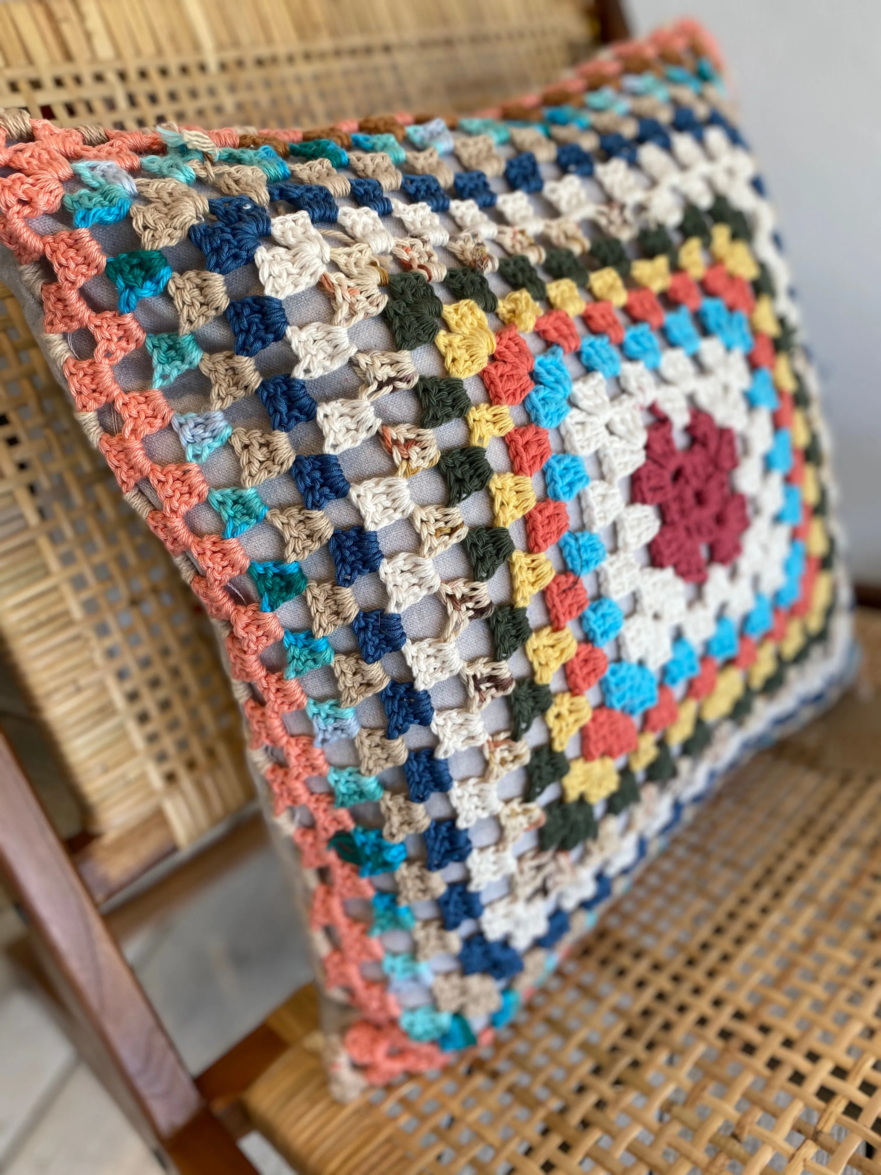 TiTA Handmade Crochet Pillow