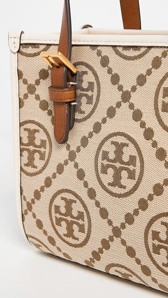 Tory Burch   Mini T Monogram Jacquard Tote 