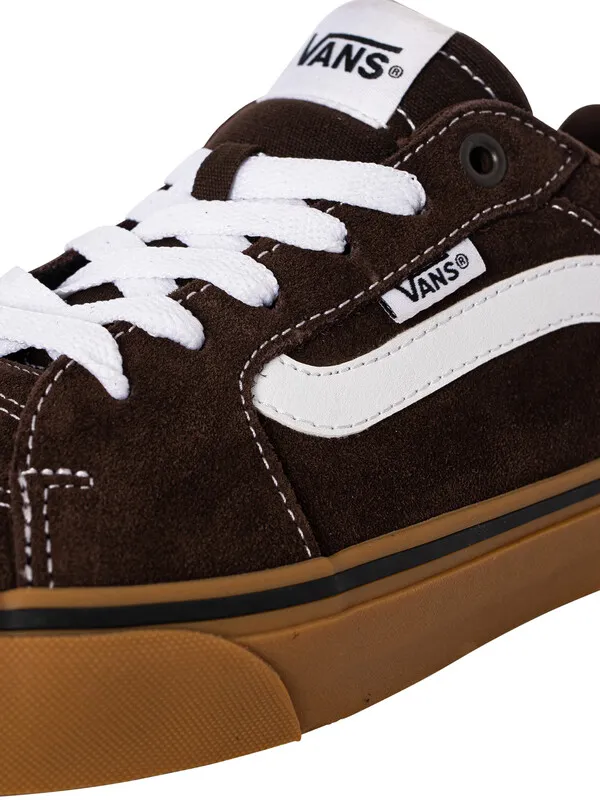 Vans Filmore Suede Trainers - Gum Demitasse