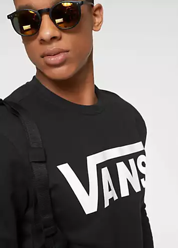 Vans Long Sleeve Logo Sweatshirt | Grattan