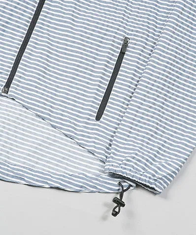 William Fox and Sons Stripe Windbreaker