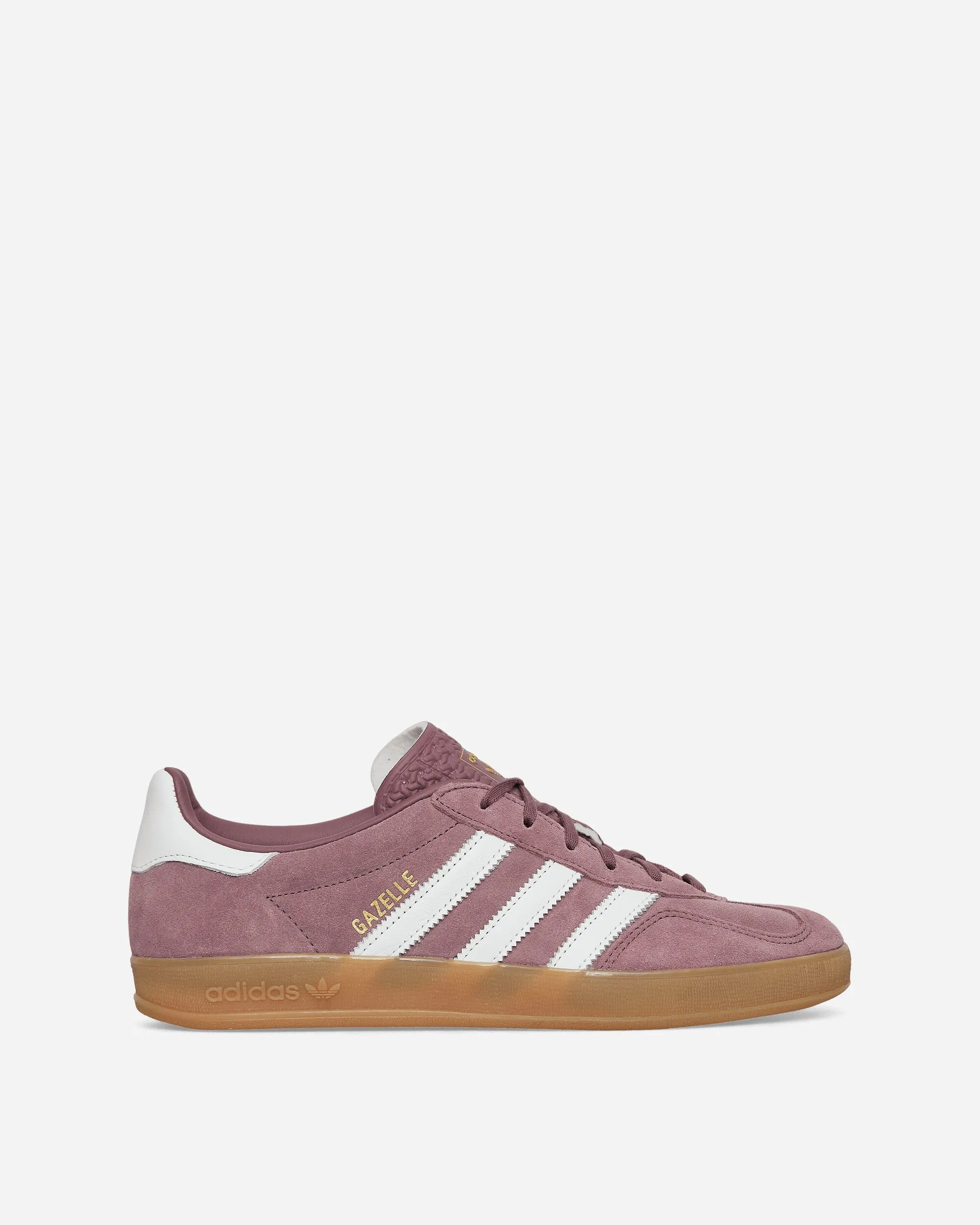 WMNS Gazelle Indoor Sneakers Shadow Fig / Cloud White