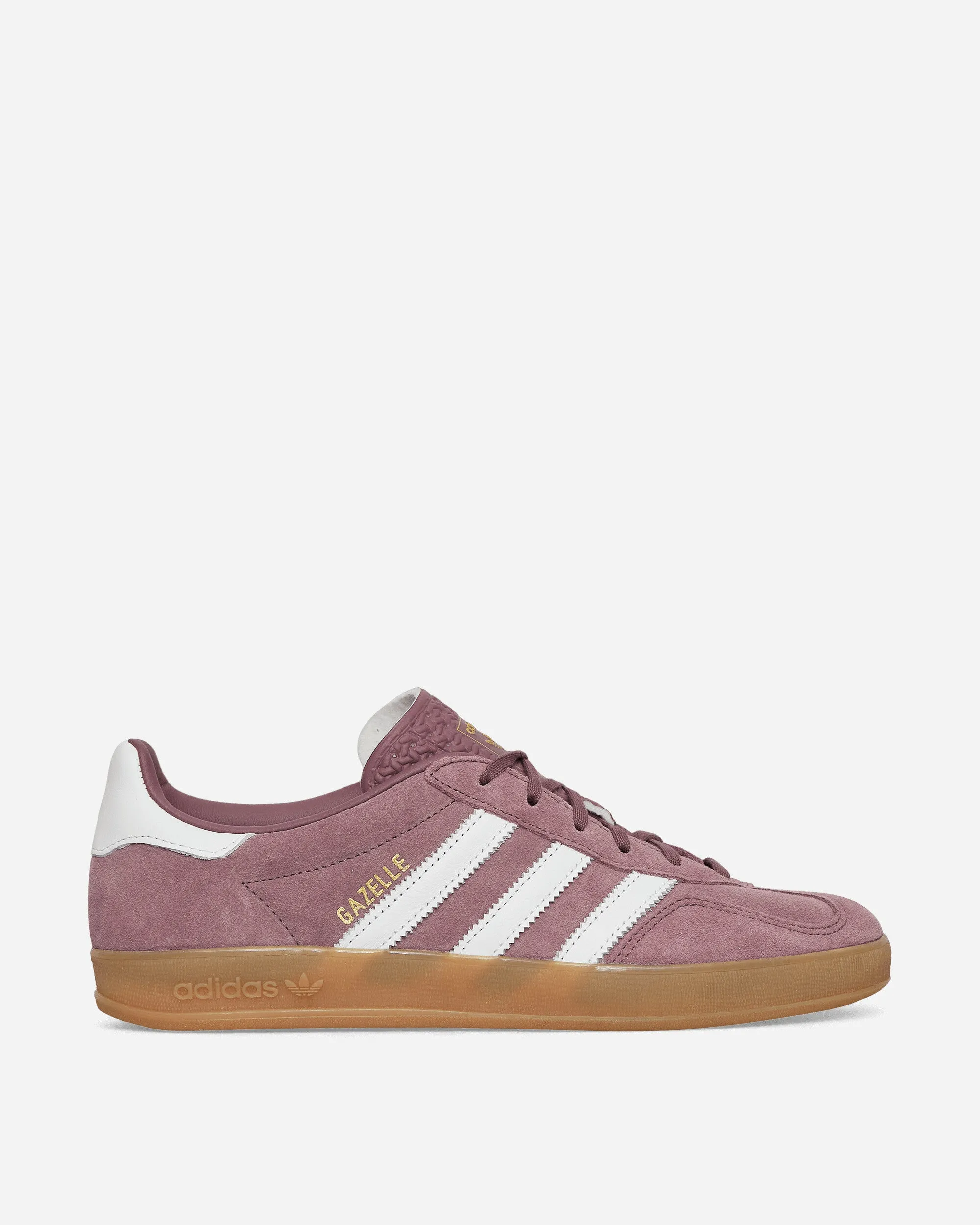 WMNS Gazelle Indoor Sneakers Shadow Fig / Cloud White