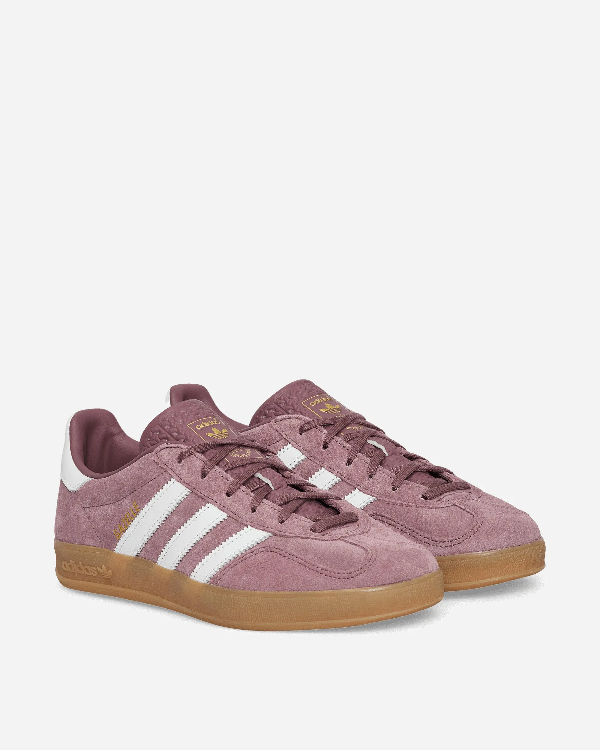 WMNS Gazelle Indoor Sneakers Shadow Fig / Cloud White