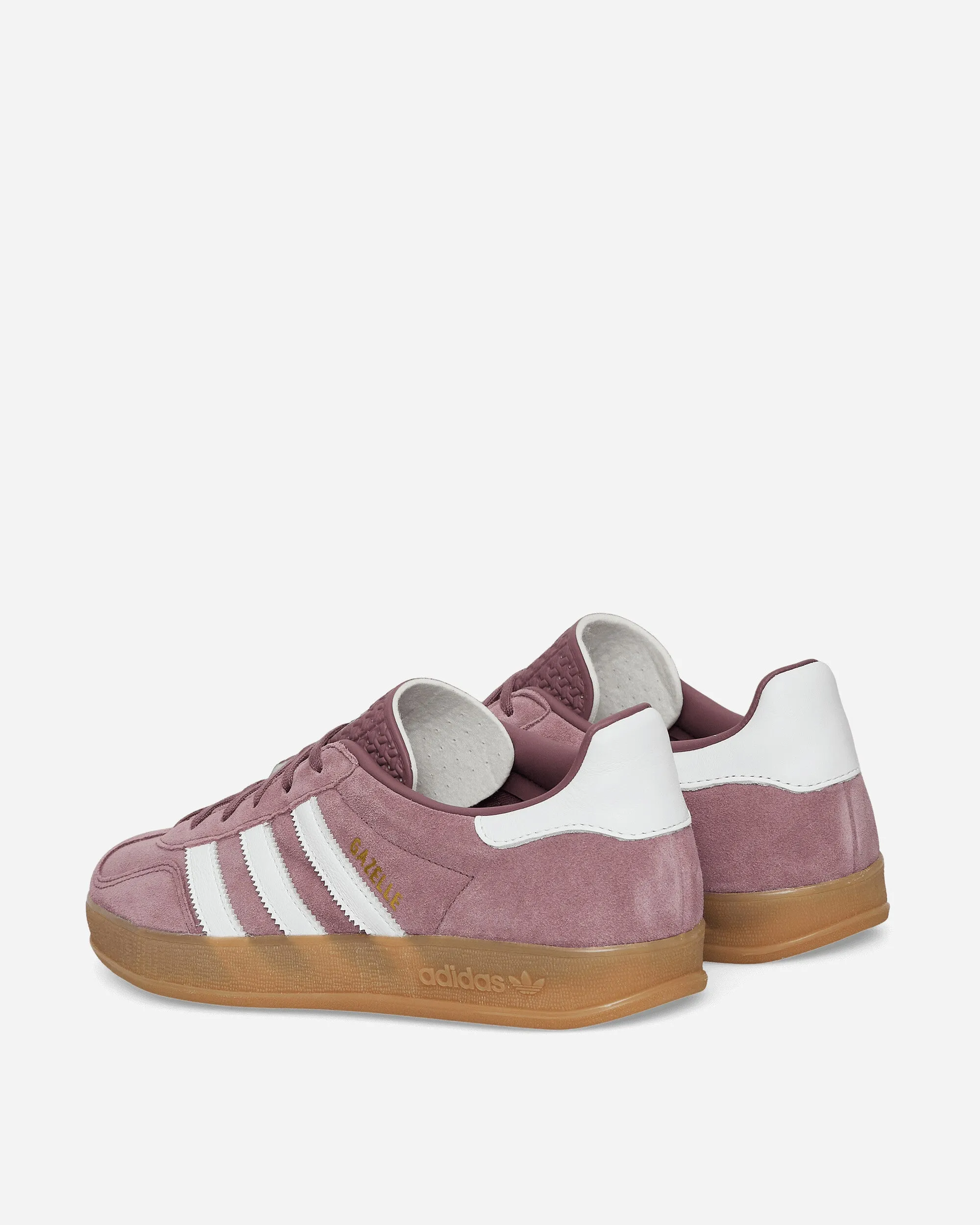 WMNS Gazelle Indoor Sneakers Shadow Fig / Cloud White