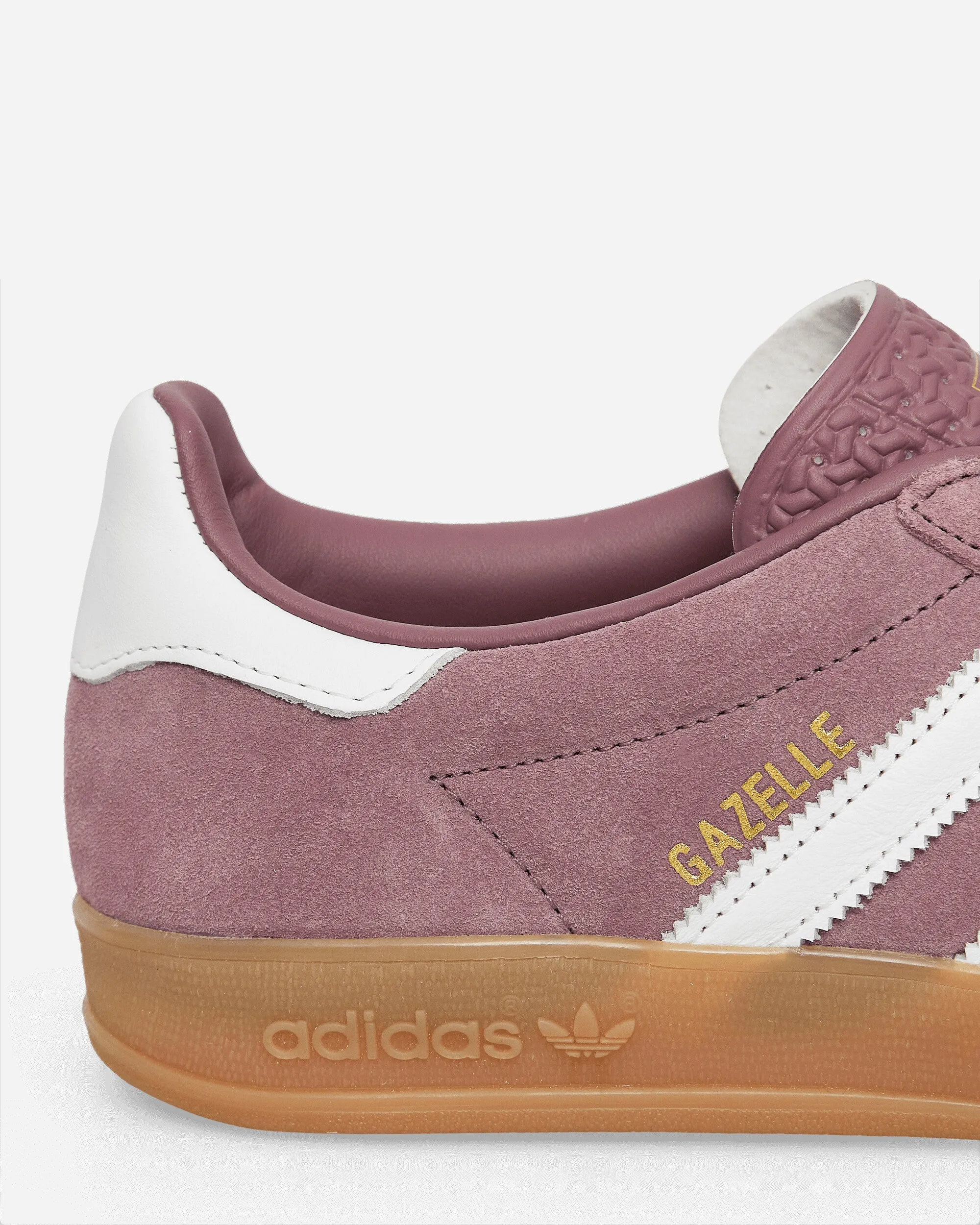 WMNS Gazelle Indoor Sneakers Shadow Fig / Cloud White