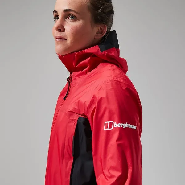 Women's MTN Guide Hyper Alpha Jacket - Red/Black