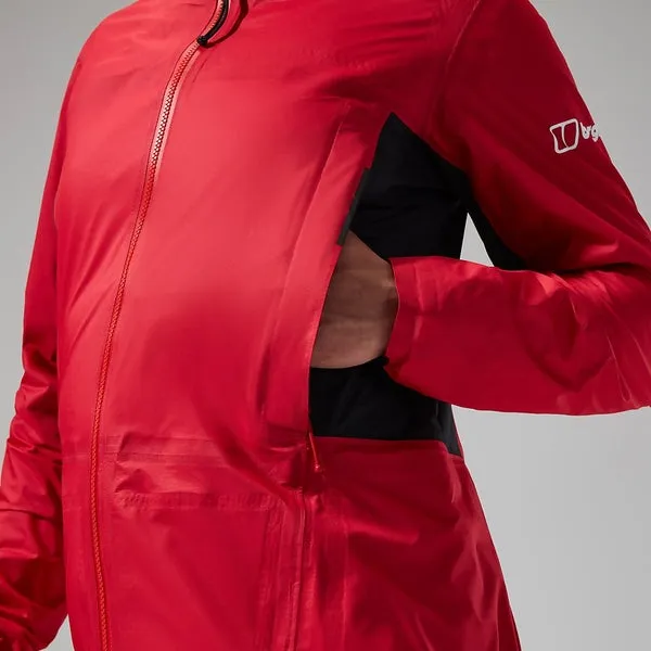 Women's MTN Guide Hyper Alpha Jacket - Red/Black