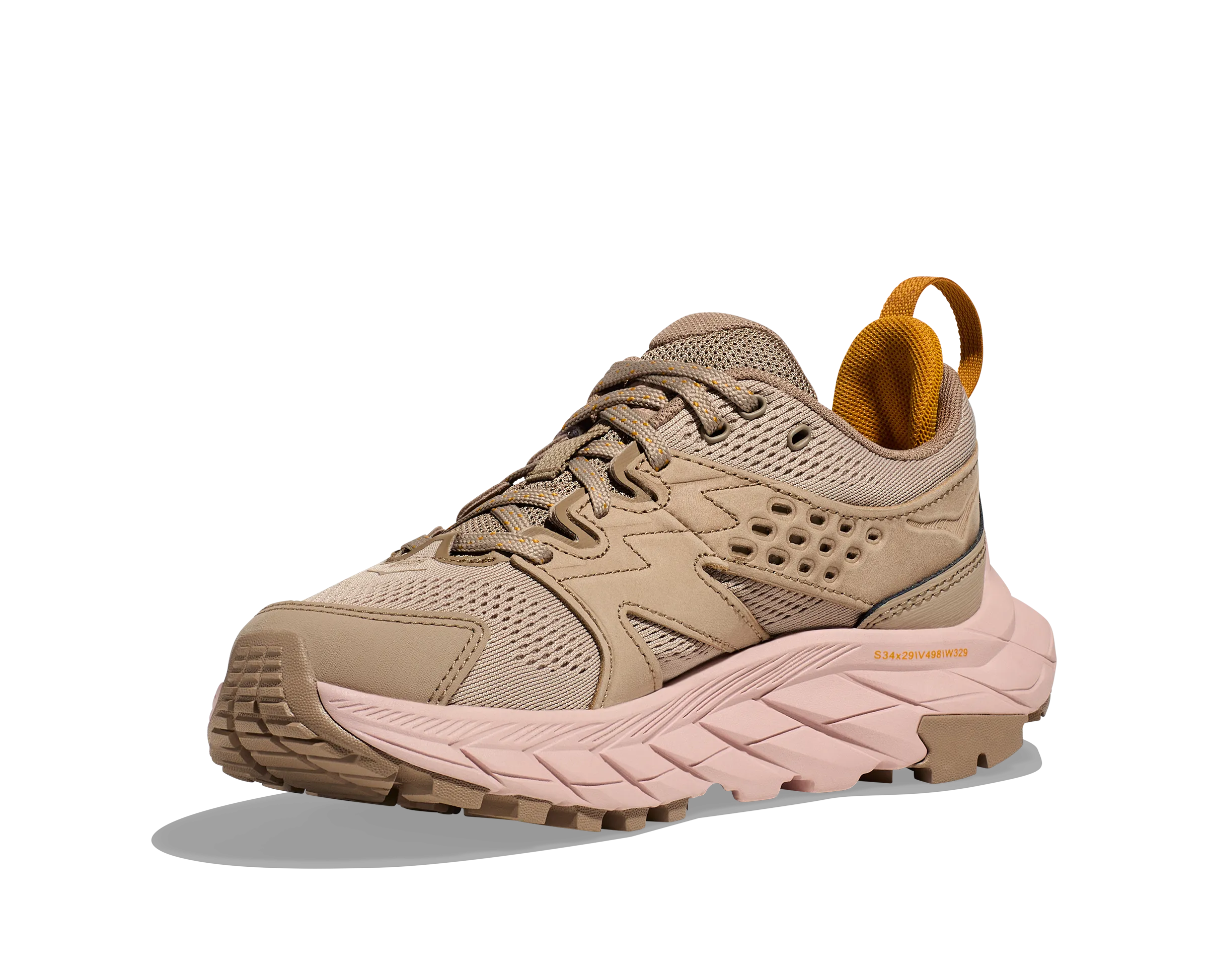 Women's Hoka Anacapa Breeze Low Color: Oxford Tan / Peach Whip