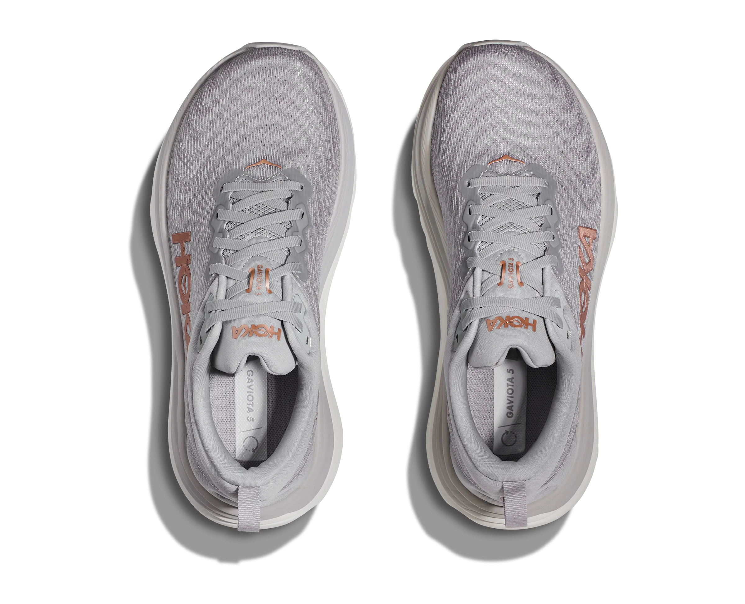 Women's Hoka Gaviota 5 Color: Harbor Mist / Rose Gold