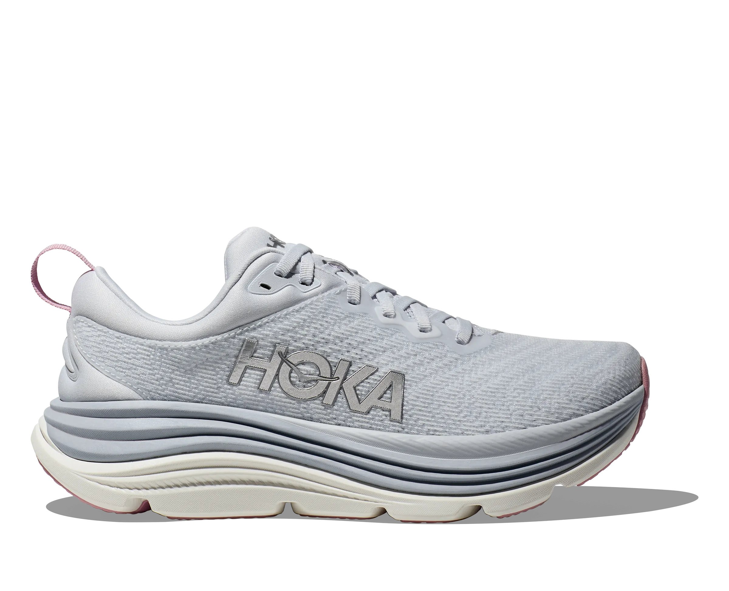 Women's Hoka Gaviota 5 Color: Sea Ice / Pink Twilight