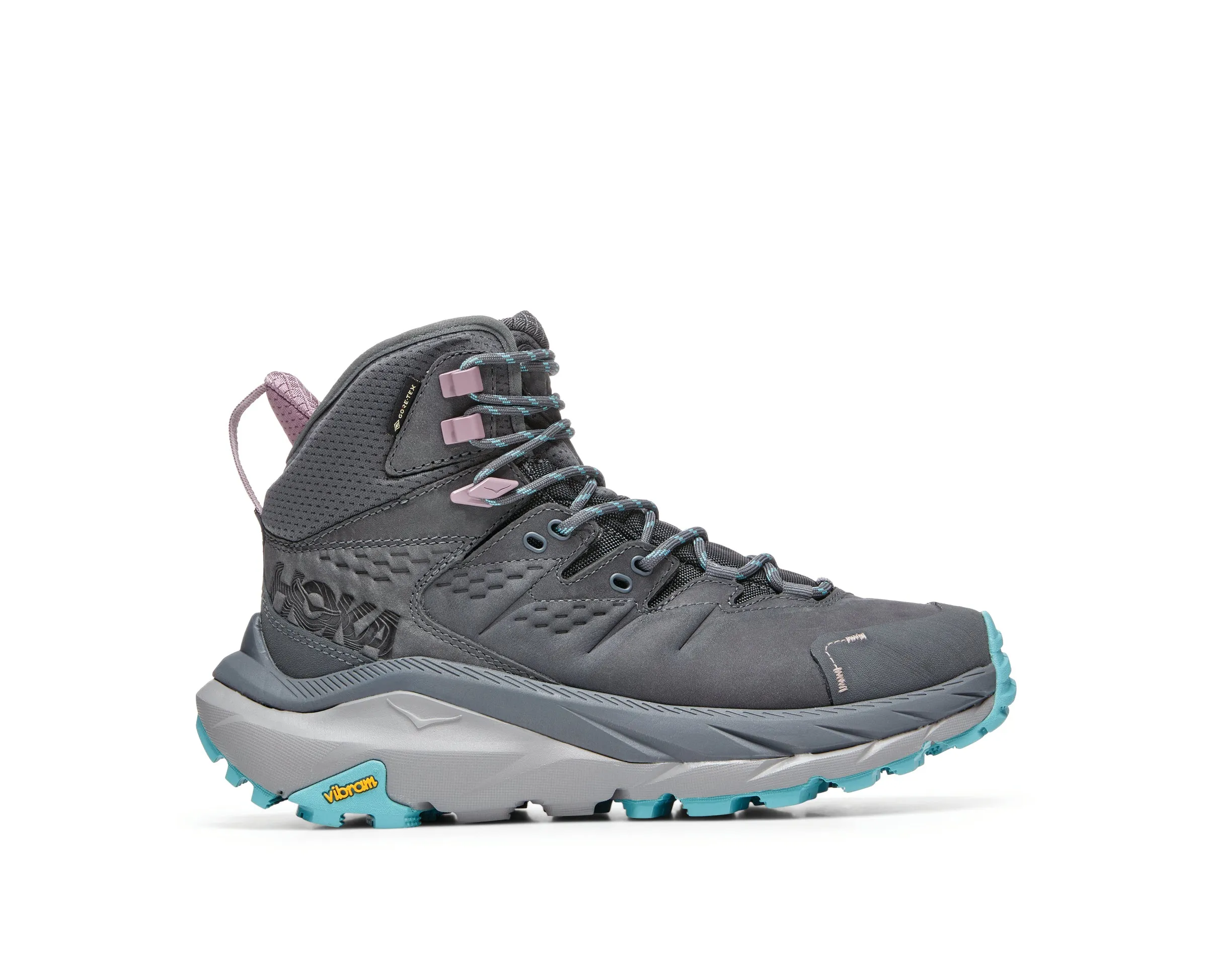 Women's Hoka Kaha 2 GTX Color: Castlerock / Coastal Shade