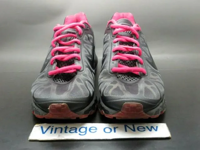 Women's Nike Air Max 2011 Grey Pink Anthracite Running 4...