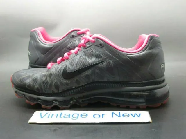 Women's Nike Air Max 2011 Grey Pink Anthracite Running 4...