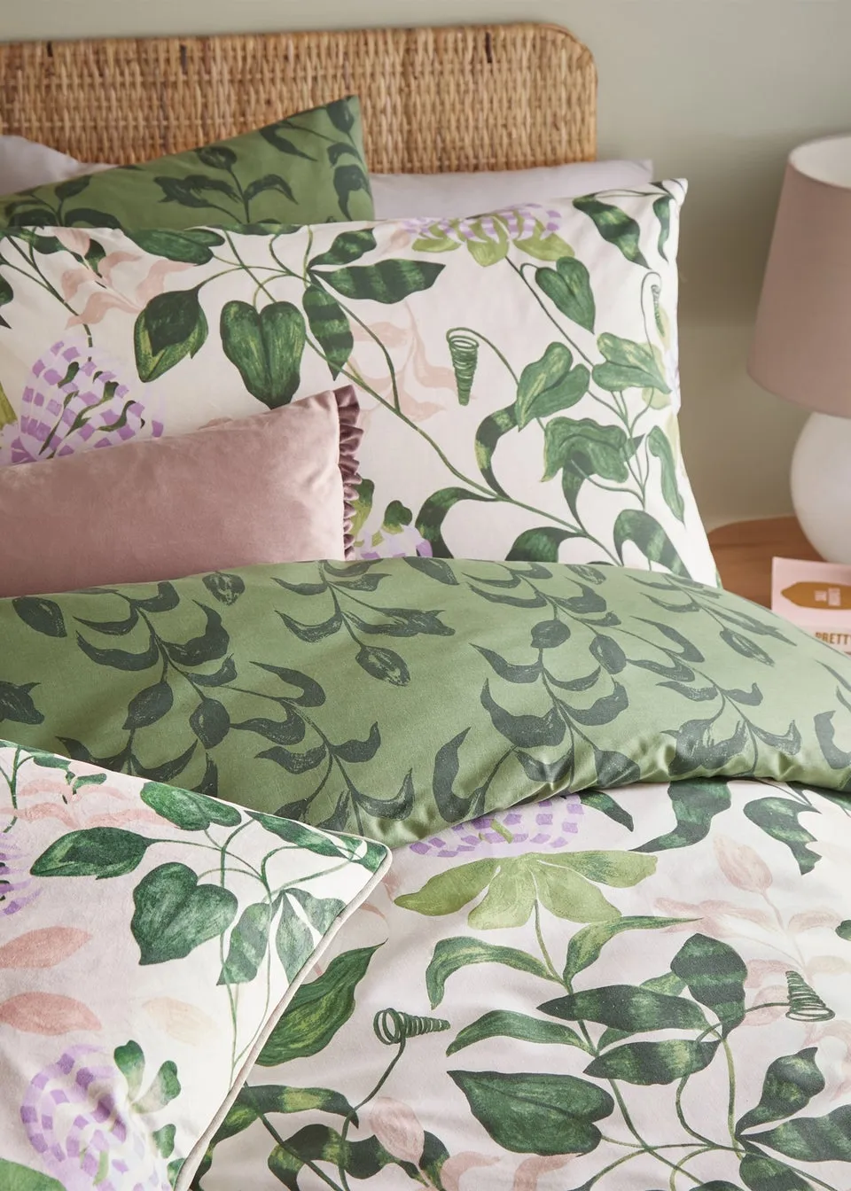 Wylder Nature Passiflora Botanical Duvet Cover Set