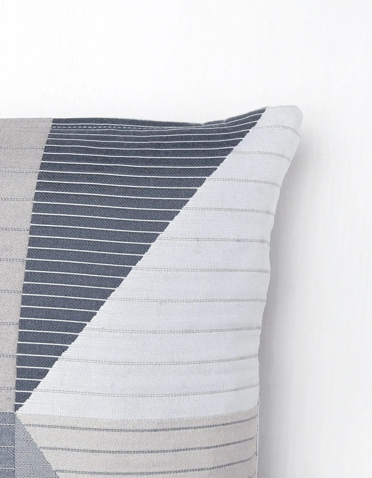 Yerba Grey Geo Diamond Pillow